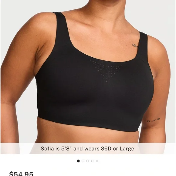 Victoria's Secret Featherweight Max High Impact Sports Bra - Maximum Support, Adjustable